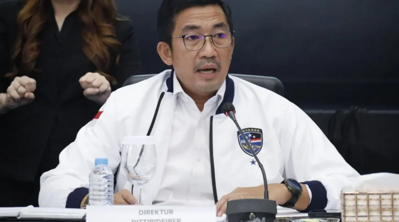 Direktur Tindak Pidana Siber Polri Brigjen Pol.Adex Yudiswan (foto: Antara)