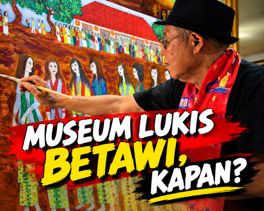Bangun Museum Betawi, Sarnadi Adam Akan Sumbangkan 50 Lukisan