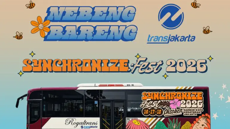 Synchronize Fest 2026 Hadirkan Bus Gratis Transjakarta di 7 Titik Jabodetabek