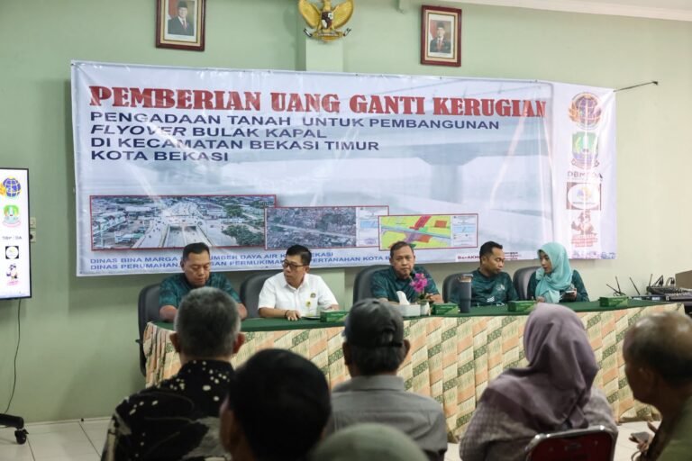 Pembangunan Flyover Bulak Kapal Terus Dikebut, Proses Masuk Tahap Pembayaran Ganti Rugi Lahan