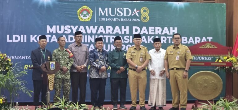 Musda VIII LDII Jakarta Barat Tetapkan Studianto sebagai Ketua Periode 2026–2031