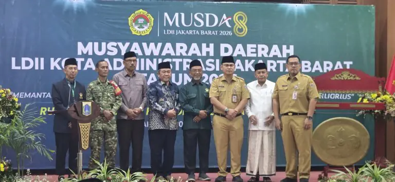 Musda VIII LDII Jakarta Barat Tetapkan Studianto sebagai Ketua Periode 2026–2031