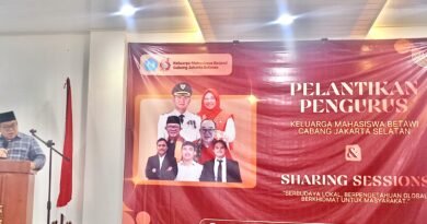 Beky Mardani Beri Wejangan Mahasiswa KMB: Organisasi Harus Jadi Bekal Masa Depan