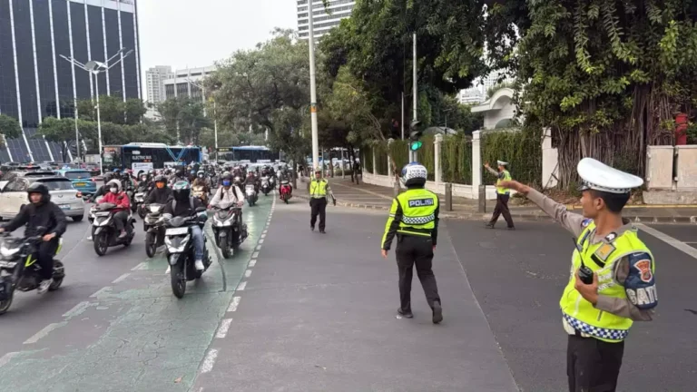 1.249 Polantas Diterjunkan Amankan Aksi Demo di Jakarta