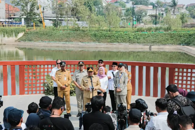 Pramono Resmikan Dua Embung di Cipayung, Tampung 36.550 Meter Kubik Air untuk Cegah Banjir Jakarta