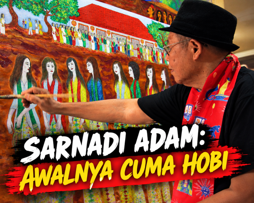 Awal Mula Sarnadi Adam Menjadi Pelukis Betawi Part 1